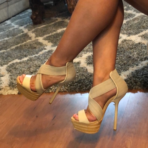 bebe platform shoes